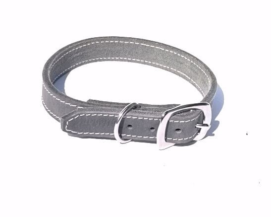 Bolleband | Halsband Classic small Halsband Bolleband 15mm | XS 25.5-30cm Grau Creme 