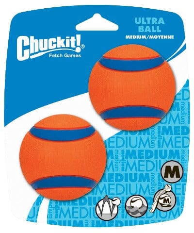 Chuckit! | Ultra Ball | 2er Pack Hundespielzeug Chuckit M 