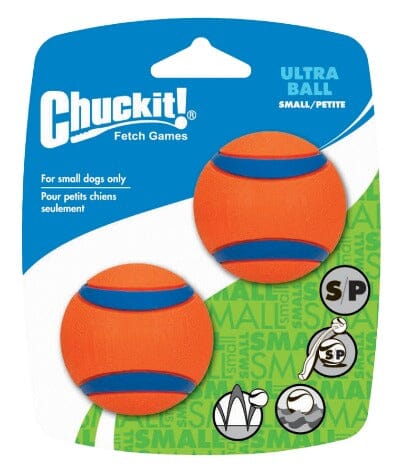 Chuckit! | Ultra Ball | 2er Pack Hundespielzeug Chuckit S 