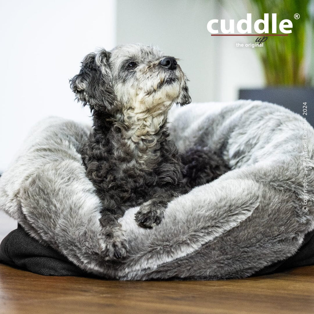 Cuddle up® | Der wandelbare Hundeliegeplatz Hundebett Action Factory anthrazit S 