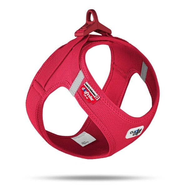 curli Geschirr | Clasp Air-Mesh Geschirre curli 3 XS red 