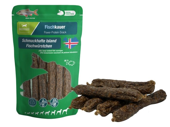 Dauerkauer | Fischkauer Futter - Leckerlies MSH Fischwürstchen 