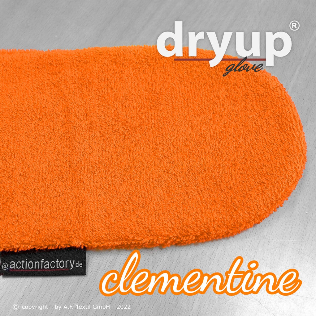 dryup® Glove | Frotteehandschuh Hundebedarf Action Factory Clementine (Orange) 