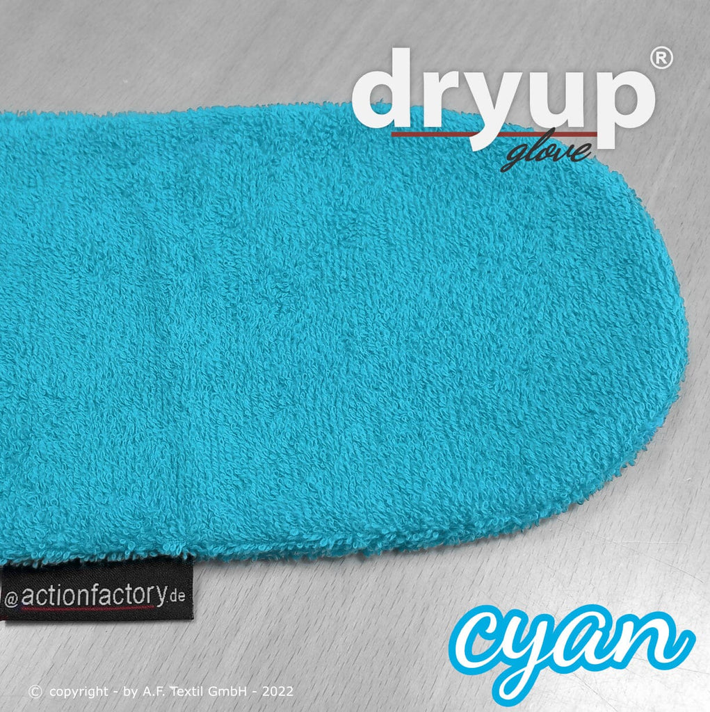 dryup® Glove | Frotteehandschuh Hundebedarf Action Factory Cyan 