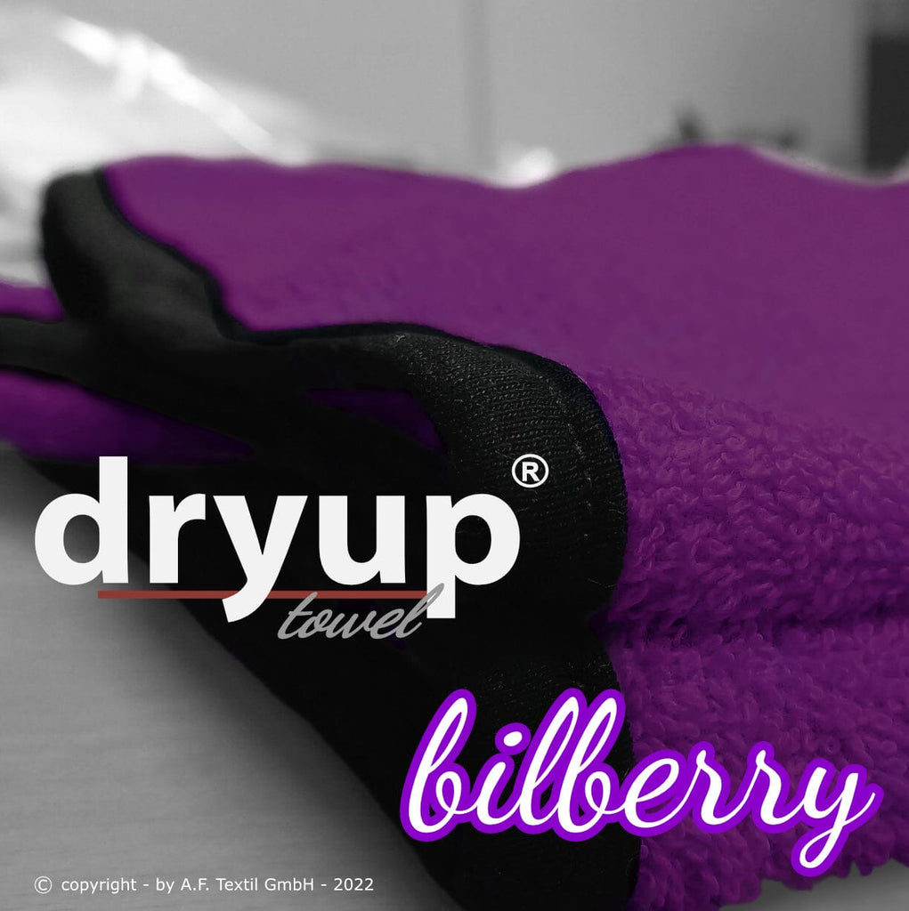 dryup® Towel | Basic Handtuch Hundebekleidung Action Factory Bilberry (Lila) 