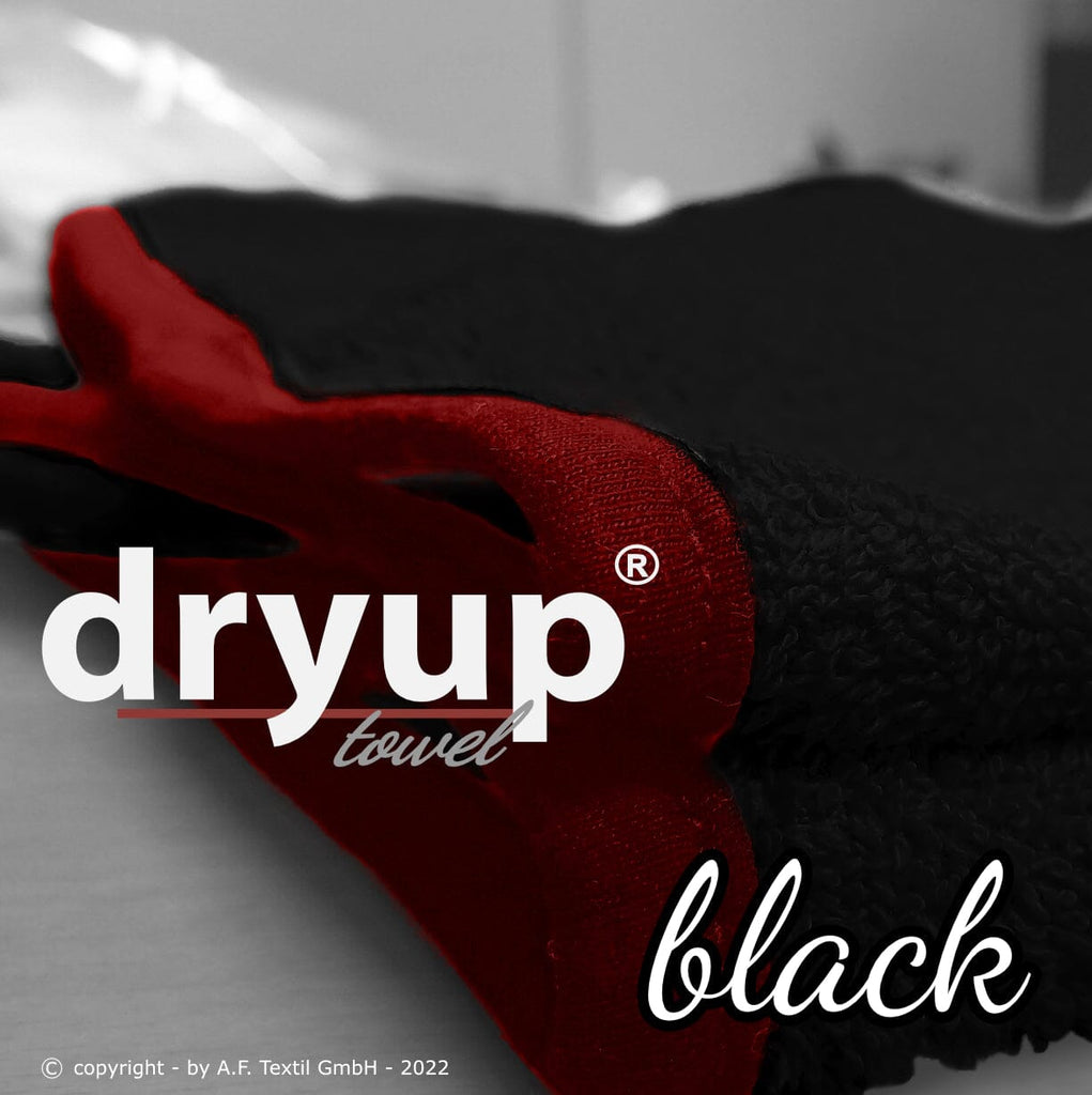 dryup® Towel | Basic Handtuch Hundebekleidung Action Factory Black (Schwarz) 
