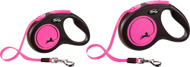 FLEXI | New Neon Halsband & Leine Flexi 