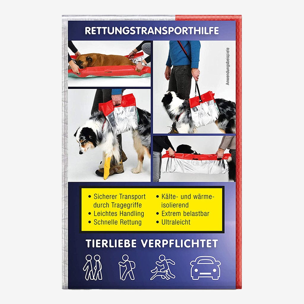 KNAUDER´S BEST | SOS Hunde Rettungsdecke Sicherheit Knauders Best 