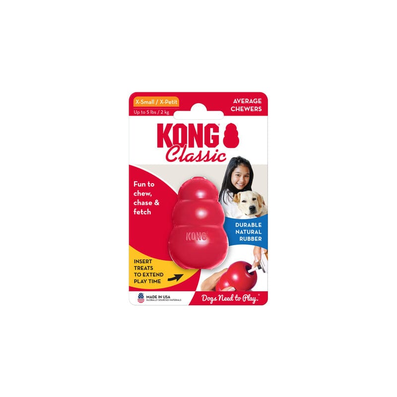 KONG | Classic Hundespielzeug KONG XS (5.7cm) 