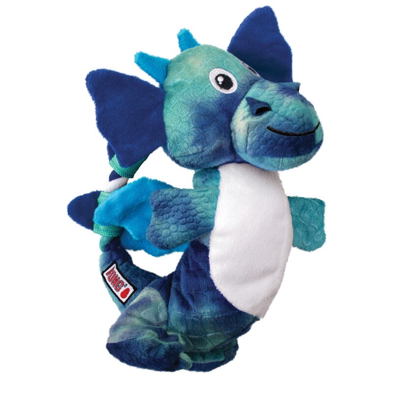 KONG | Dragon Knots Hundespielzeug KONG blau 
