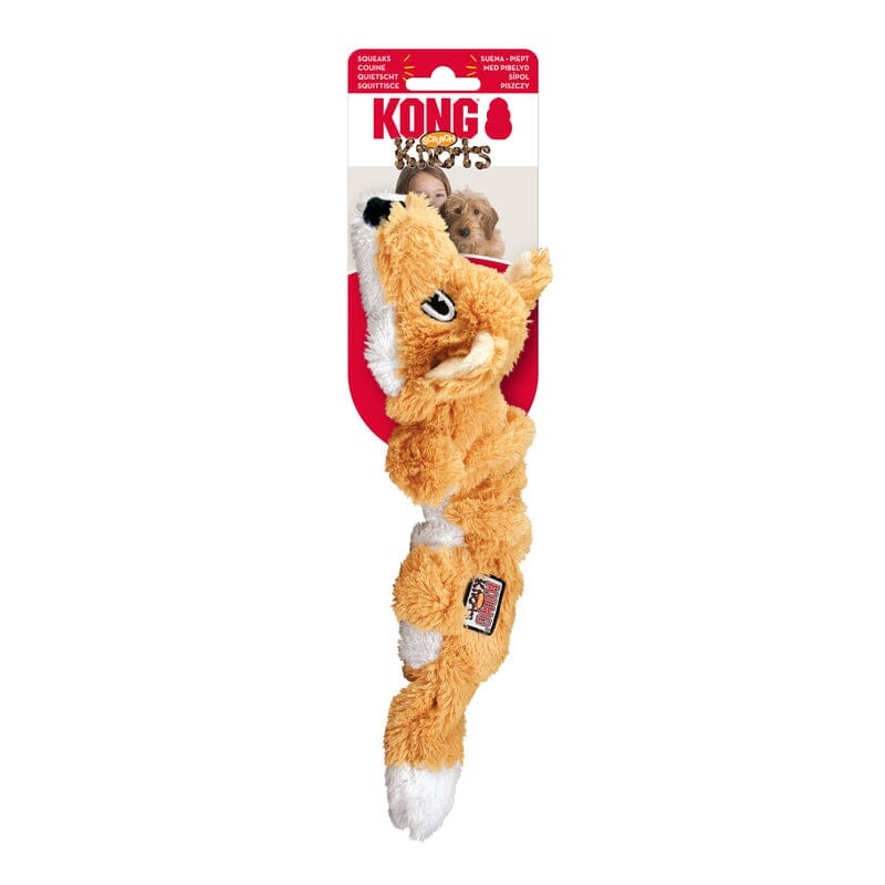 KONG | Scrunch Knots Hundespielzeug KONG Fox Sm/Md 
