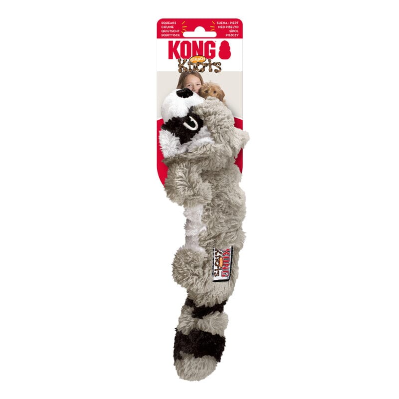 KONG | Scrunch Knots Hundespielzeug KONG Raccoon Sm/Md 