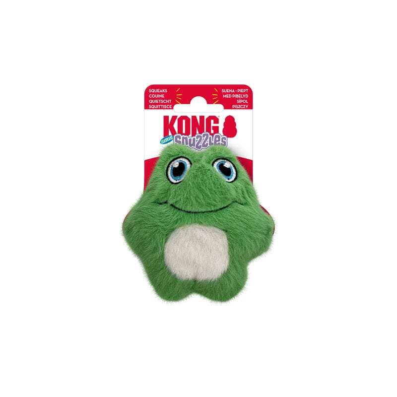 KONG | Snuzzles Mini Hundespielzeug KONG Frog XS 