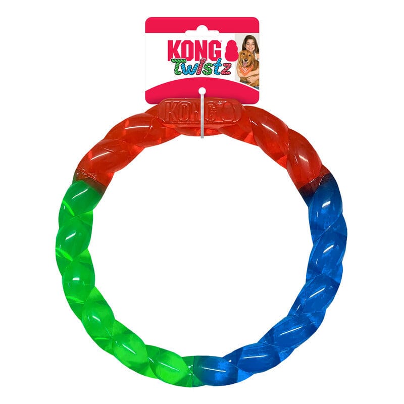 KONG | Twistz Ring Hundespielzeug KONG Lg 
