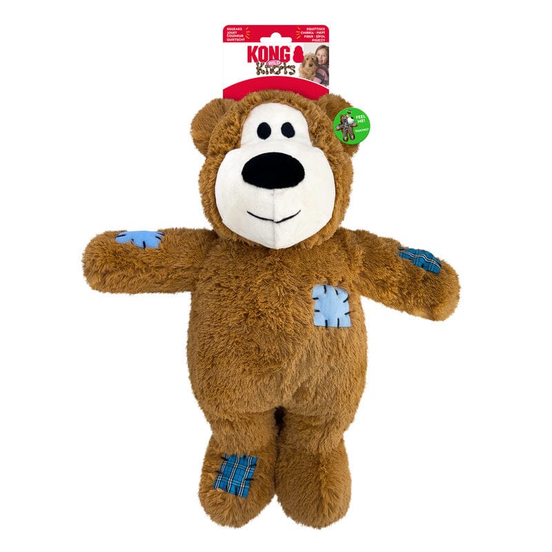 KONG | Wild Knots Bear Hundespielzeug KONG Jumbo XL Hellbraun 