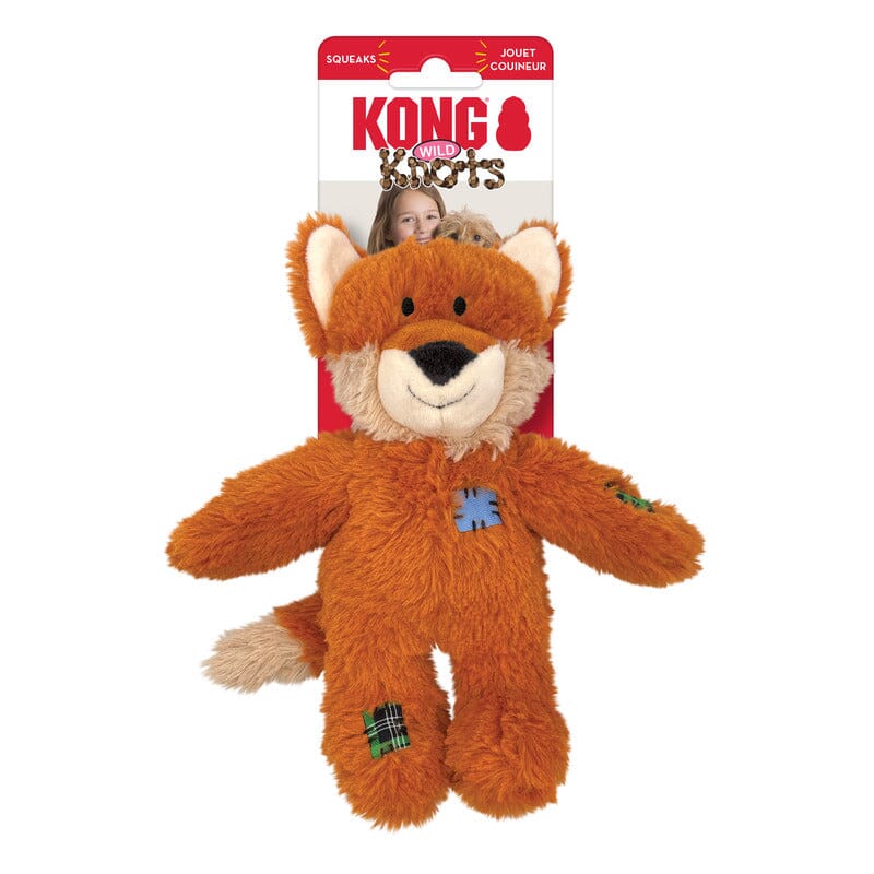 KONG | Wild Knots Sm/Md Hundespielzeug KONG Fuchs 