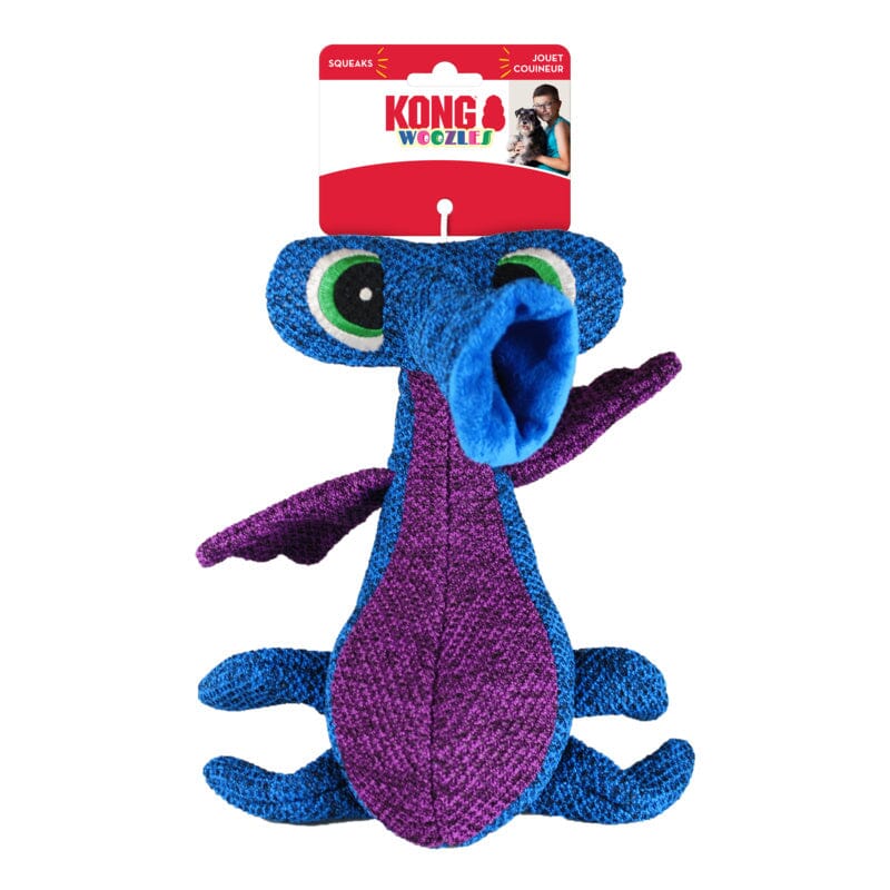 KONG | Woozles Hundespielzeug KONG Alien Blau 