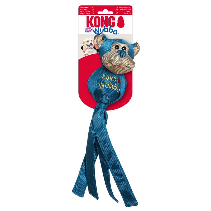 KONG | Wubba Ballistic Friends Hundespielzeug KONG Sm blau 