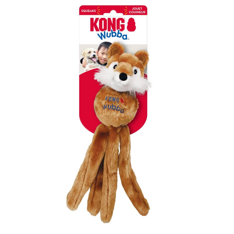KONG | Wubba Friends Hundespielzeug KONG S Fuchs 