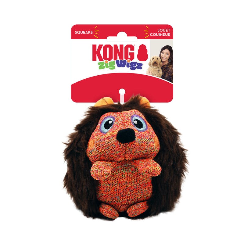 KONG | ZigWigz Hundespielzeug KONG Igel 