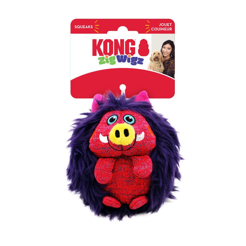 KONG | ZigWigz Hundespielzeug KONG Warzenschwein 