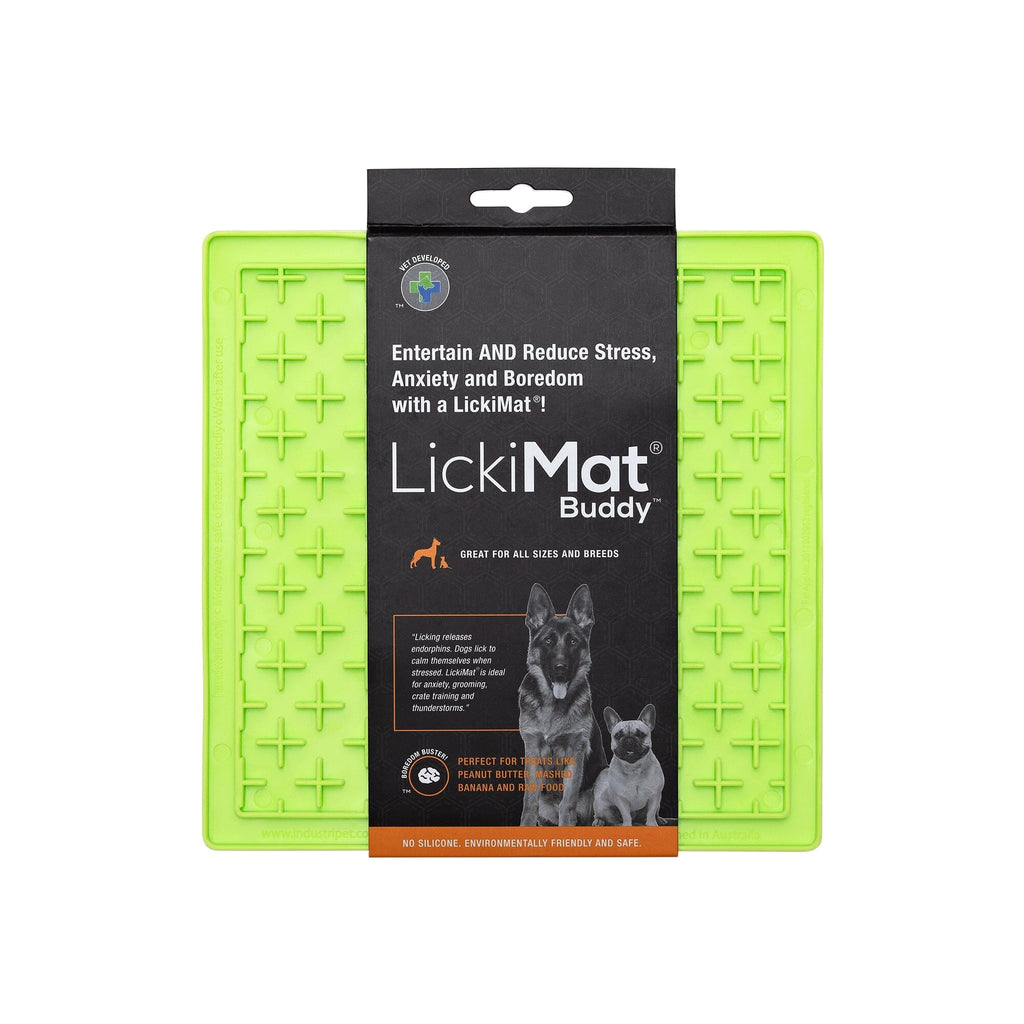Lickimat Buddy | Schleckmatte Hundespielzeug Lickimat Buddy Grün 