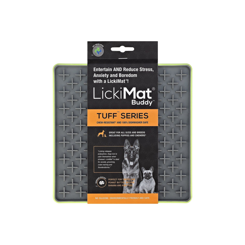 Lickimat Buddy | Schleckmatte Hundespielzeug Lickimat Buddy Tuff Grün 