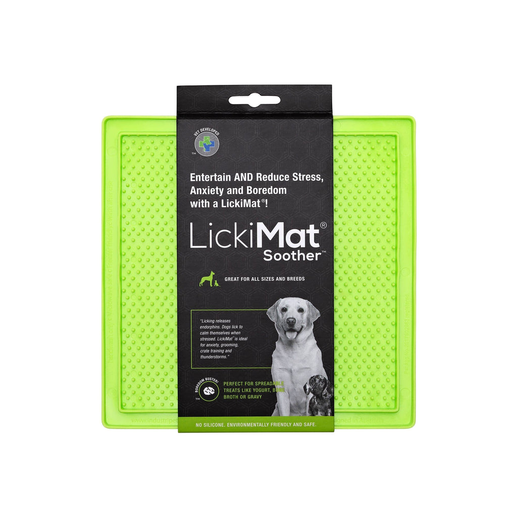 Lickimat Soother | Schleckmatte Hundespielzeug Lickimat Soother Grün 