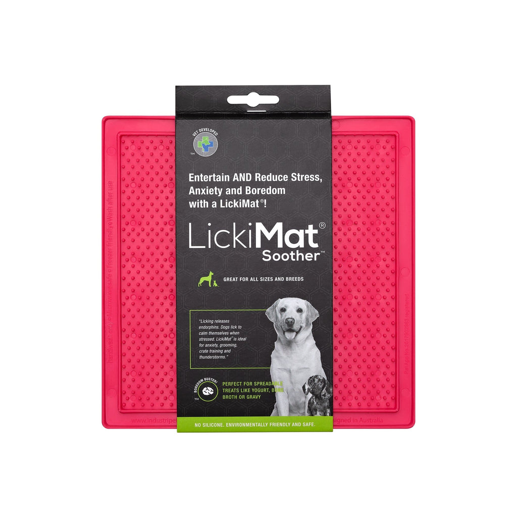 Lickimat Soother | Schleckmatte Hundespielzeug Lickimat Soother Pink 