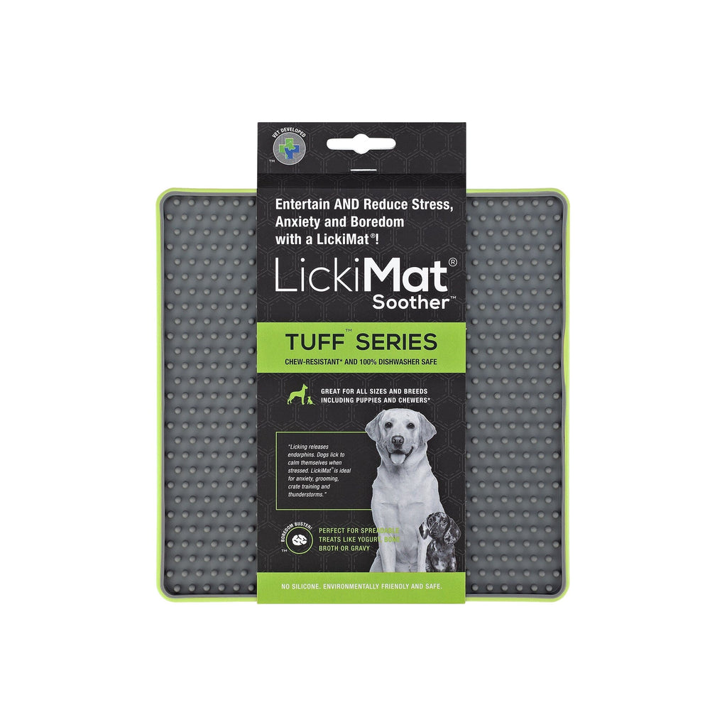 Lickimat Soother | Schleckmatte Hundespielzeug Lickimat Soother Tuff Grün 