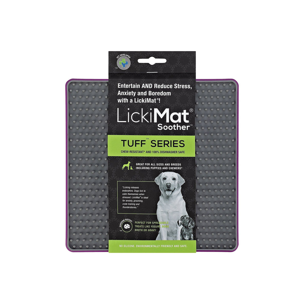Lickimat Soother | Schleckmatte Hundespielzeug Lickimat Soother Tuff Lila 