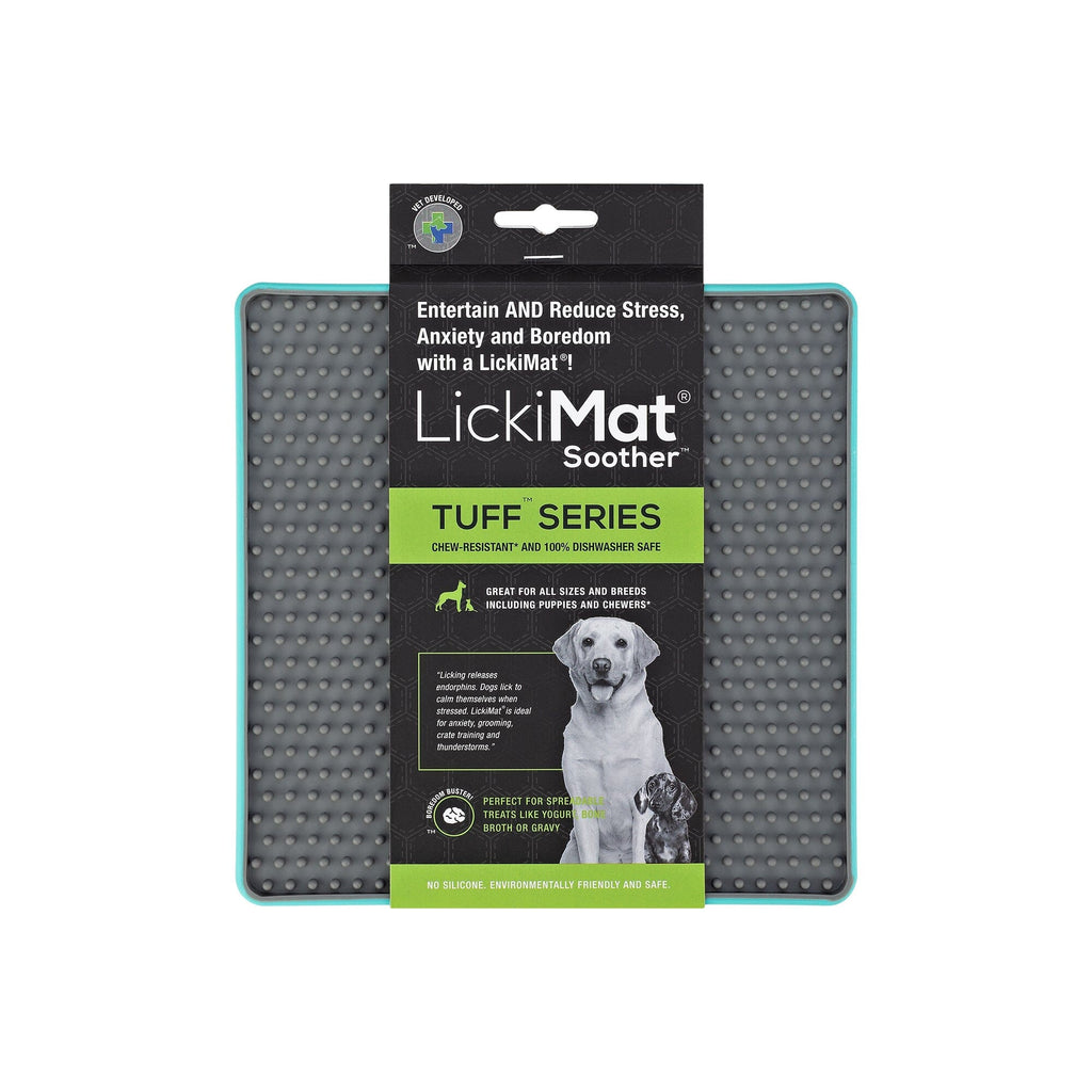 Lickimat Soother | Schleckmatte Hundespielzeug Lickimat Soother Tuff Türkis 