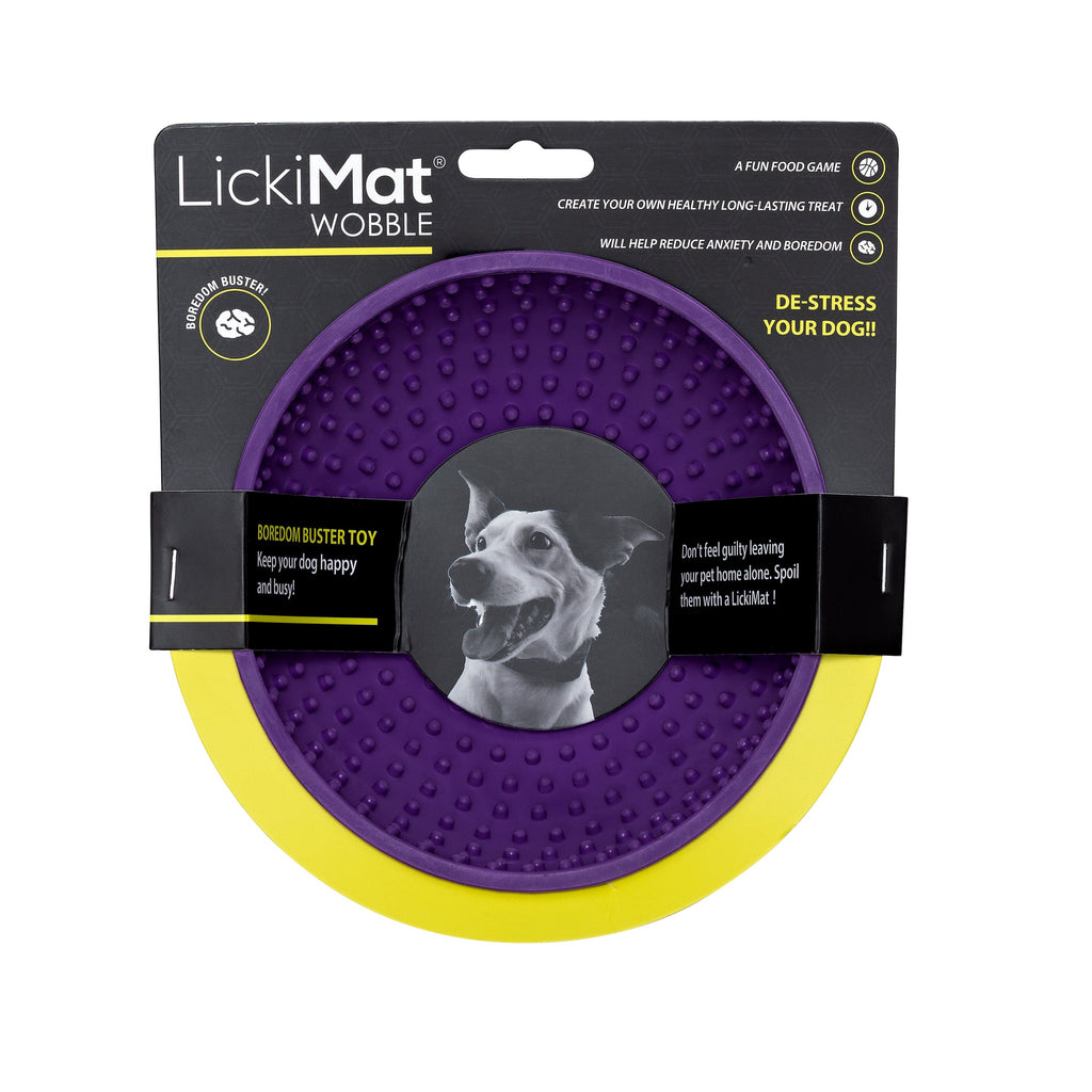Lickimat Wobble | Schleckmatte Hundespielzeug Lickimat Lila 