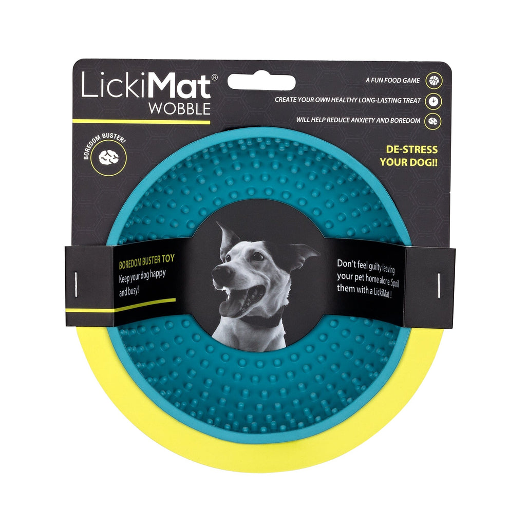 Lickimat Wobble | Schleckmatte Hundespielzeug Lickimat Türkis 