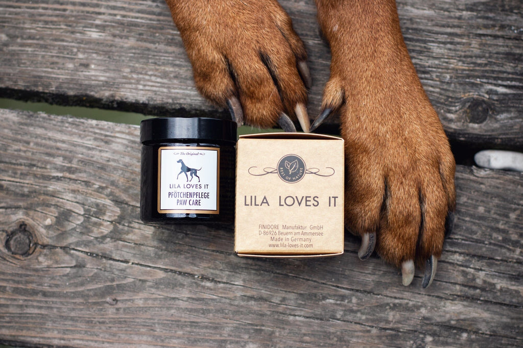 LILA LOVES IT | Pfötchenpflege Pflegeprodukte Lila loves it 
