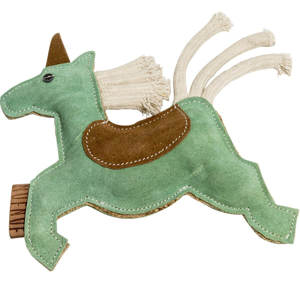 NufNuf | Lederspielzeug Hundespielzeug NufNuf Einhorn 