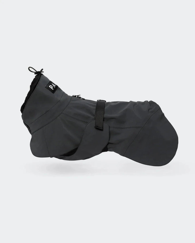 PAIKKA | Visibility Raincoat Dark Hundebekleidung PAIKKA 25 Grau 