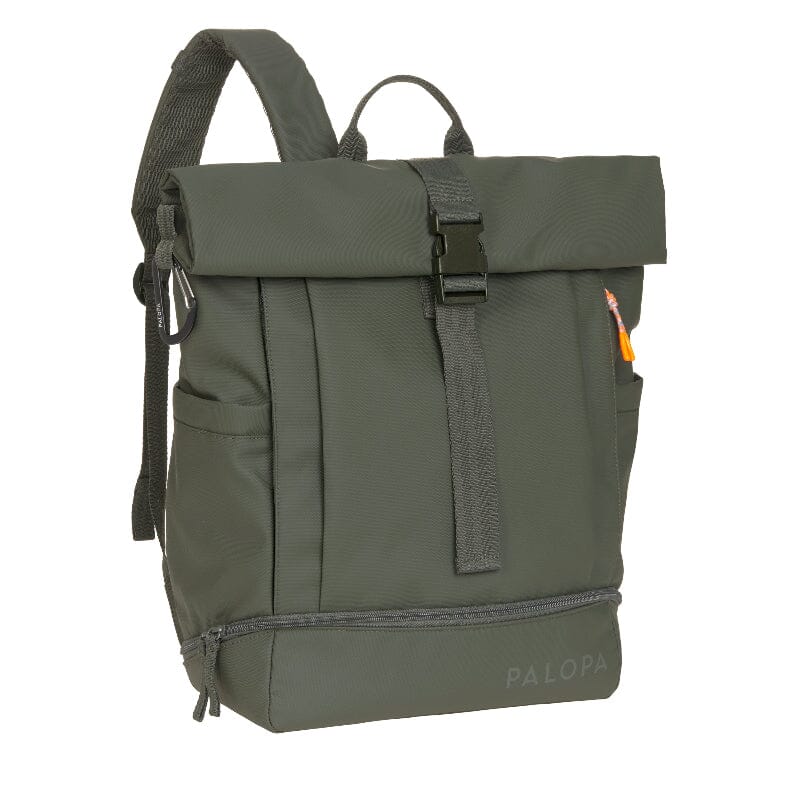 PALOPA | Rolltop Backpack Yoska Hundebedarf PALOPA dunkelgrün 