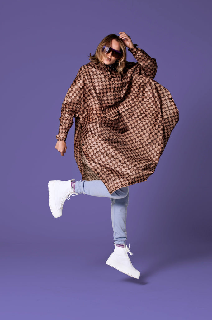 Rainkiss | Regenponcho Regenmantel Rainkiss Damier 