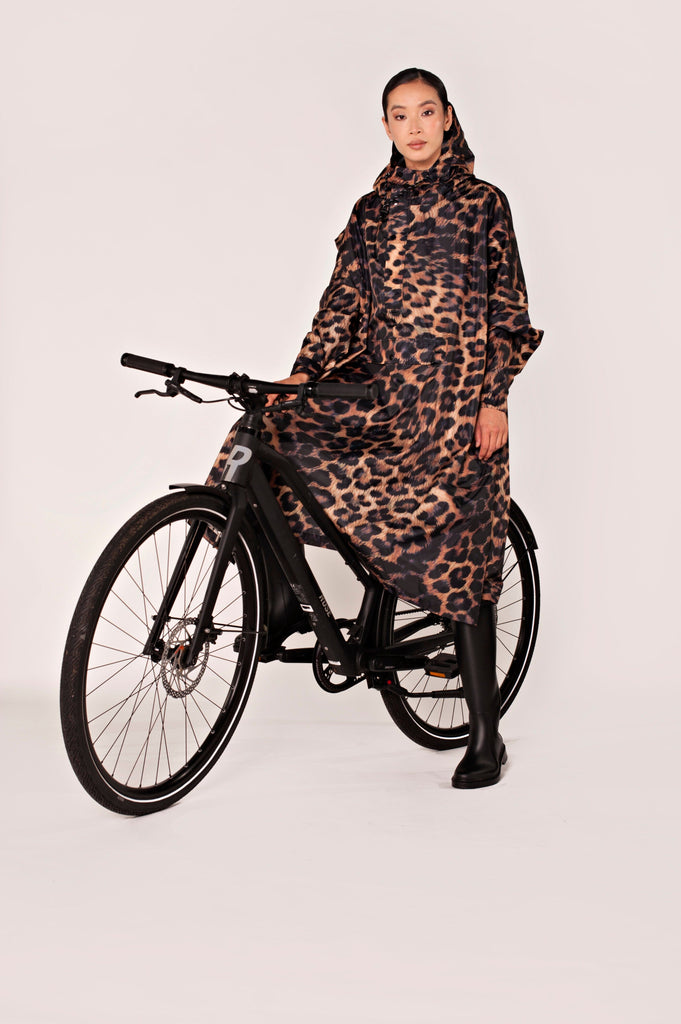 Rainkiss | Regenponcho Regenmantel Rainkiss Dark Leopard 