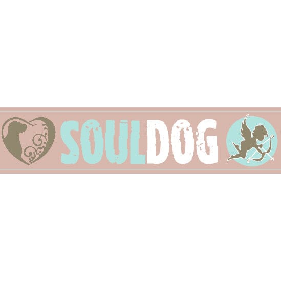 SALTYDOG | Halsband SOULDOG | Mauve Halsband Dogs Inn SK | 20-35 x 2cm 