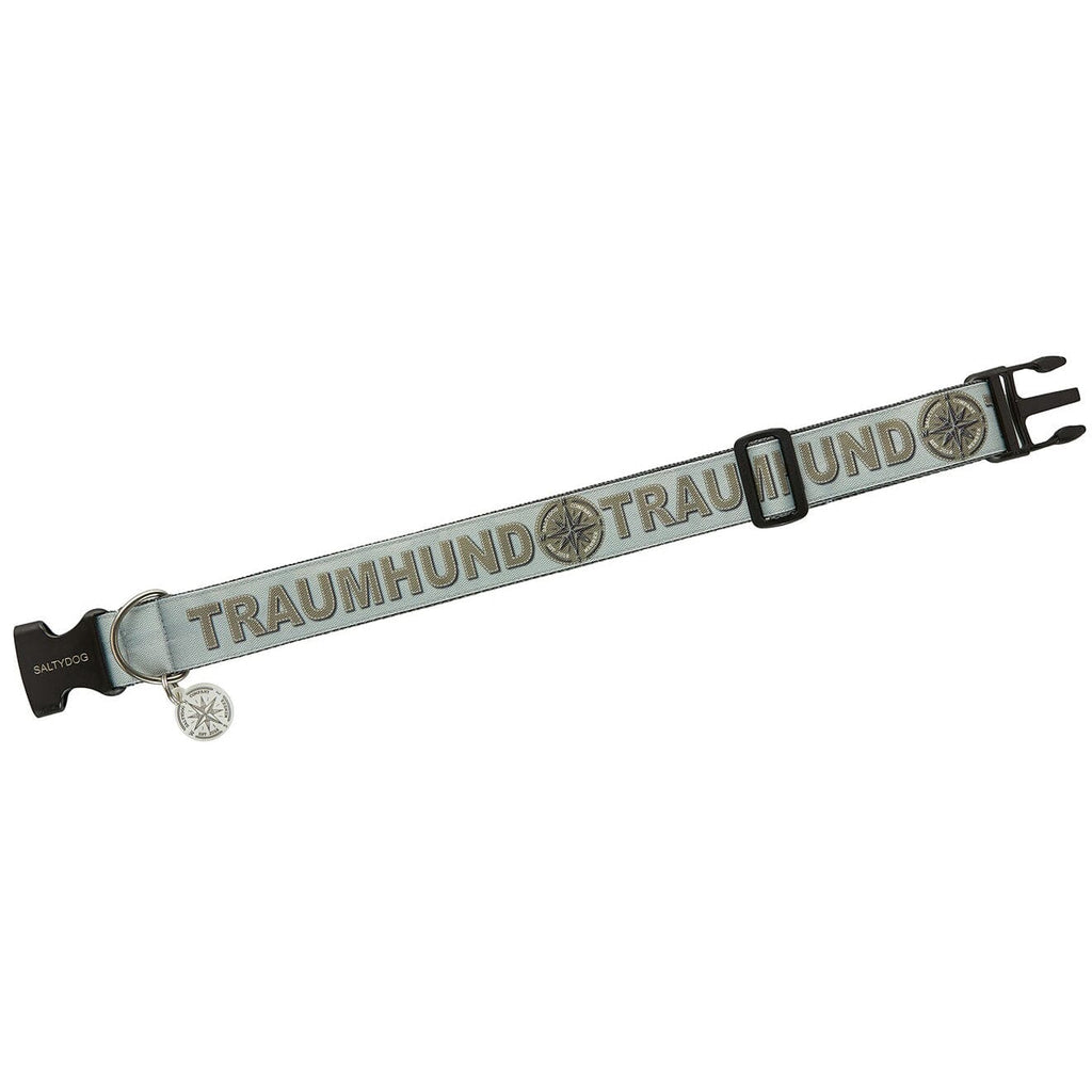 SALTYDOG | Halsband Traumhund | STITCH Taupe/Olive Halsband Dogs Inn 
