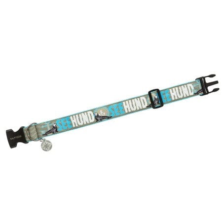 SALTYDOG | SEE HUND | WAVE Khaki Türkis Halsband Dogs Inn 