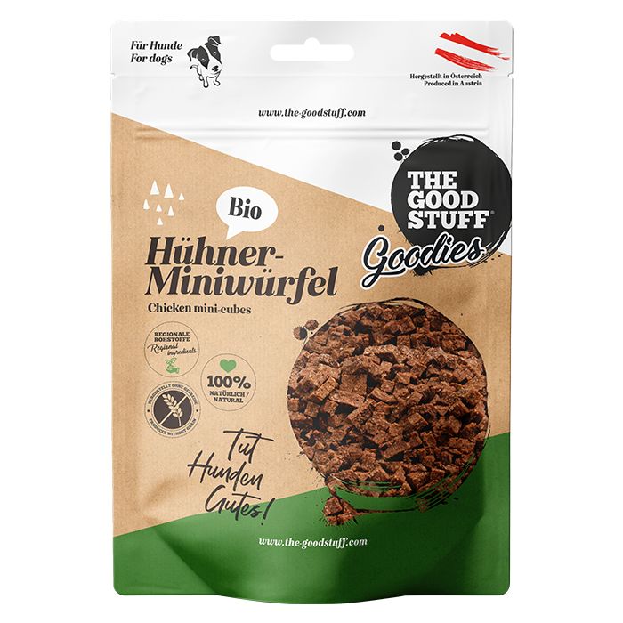 THE GOOD STUFF | BIO Hühner Miniwürfel Leckerlies The Good Stuff 