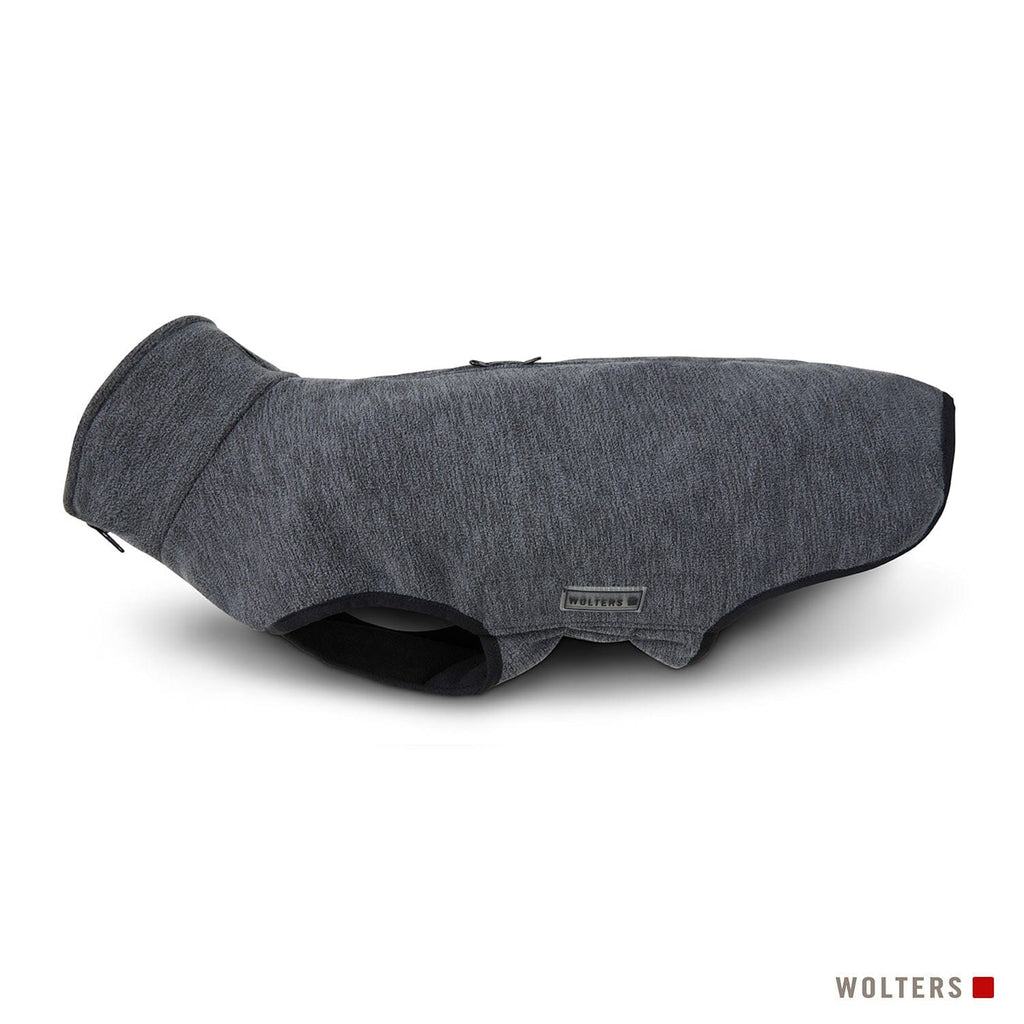 WOLTERS | Fleecejacke - Casual Soft & Dry Hundebekleidung WOLTERS cat & dog GmbH grau meliert 30 cm 