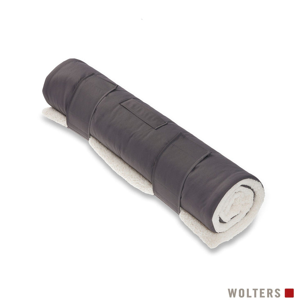 WOLTERS | Upcycling Vagabund Reisedecke Hundebett WOLTERS cat & dog GmbH dunkelgrau 