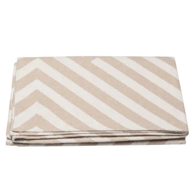 David Fussenegger | Wohndecke LUCA Deko Fussenegger Natur/Creme "Grafik" 